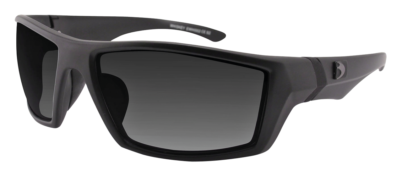 Whiskey Matte Black Frame Smoked Lens