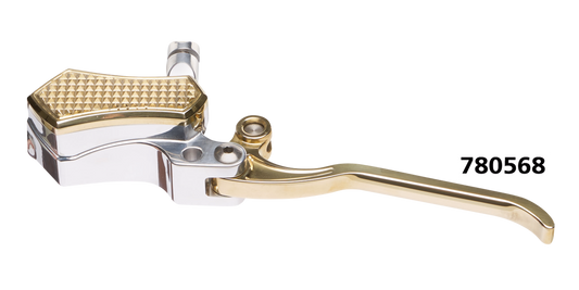 DMND Hydr CLTCH POLISH CAP BRSS LEVER BR