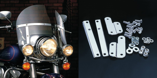 Chopped H-Duty kit clear FLHS77-93
