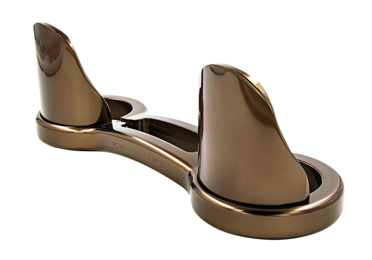 P16 49mm FORK BRACE W/ DUST GUARDS Bronz