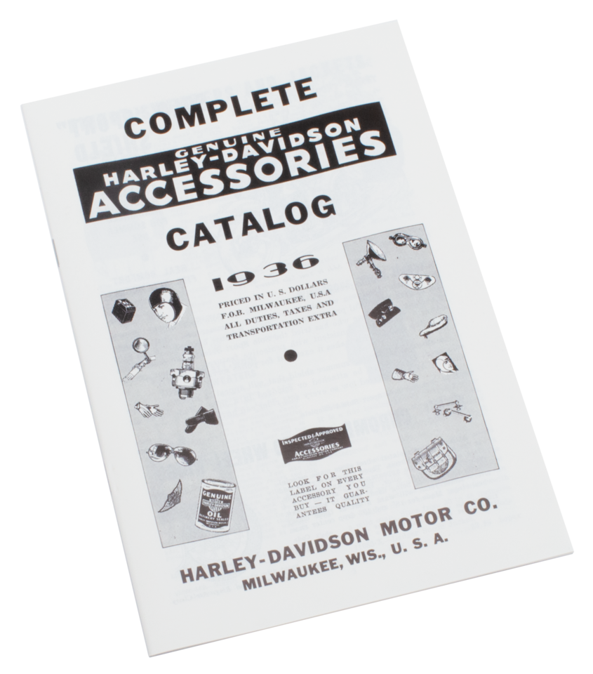 Accesory Catalog 1936