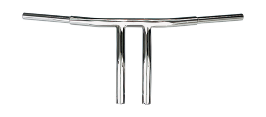 GZP Fat Bubba 1.25" chrome T-bar 10" ris
