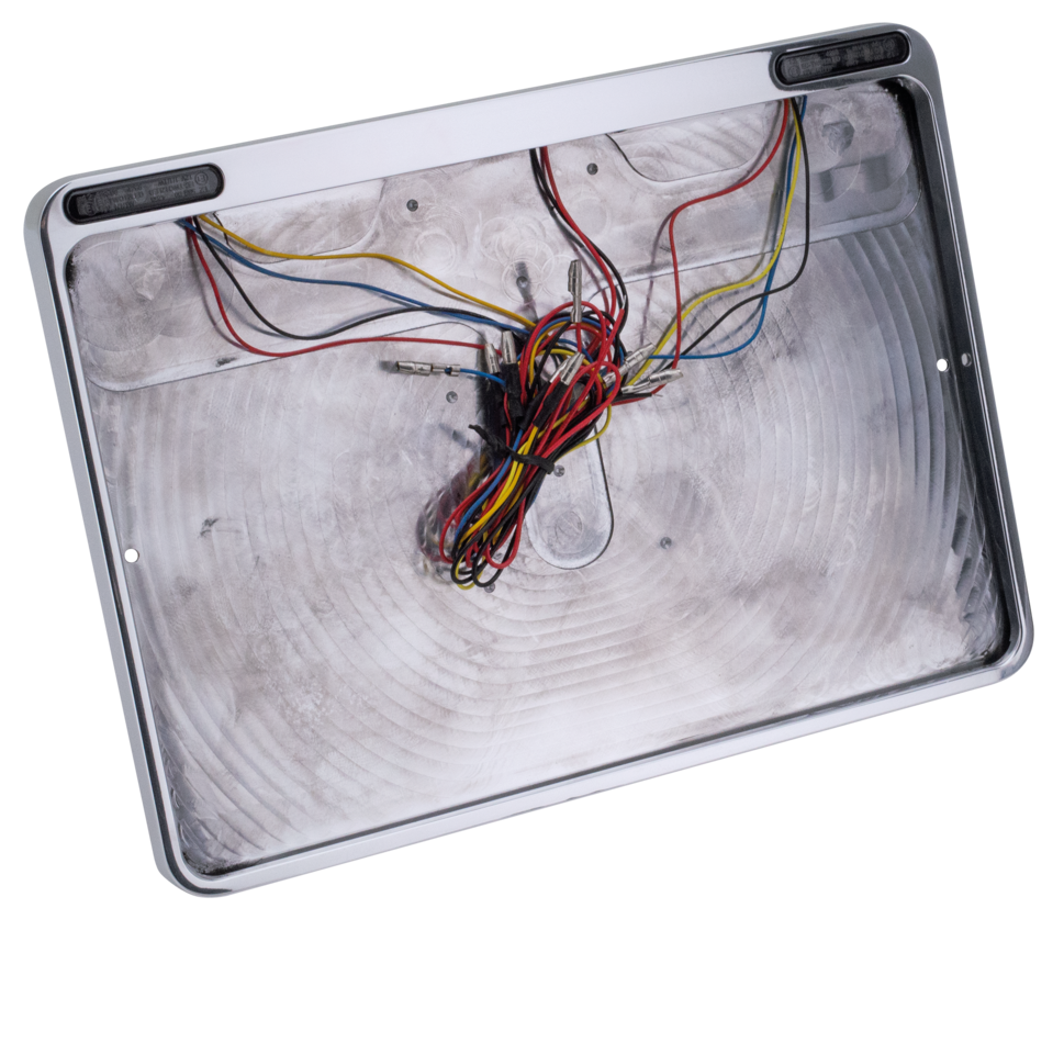 Licenseplateframe run/br/turn polish DK