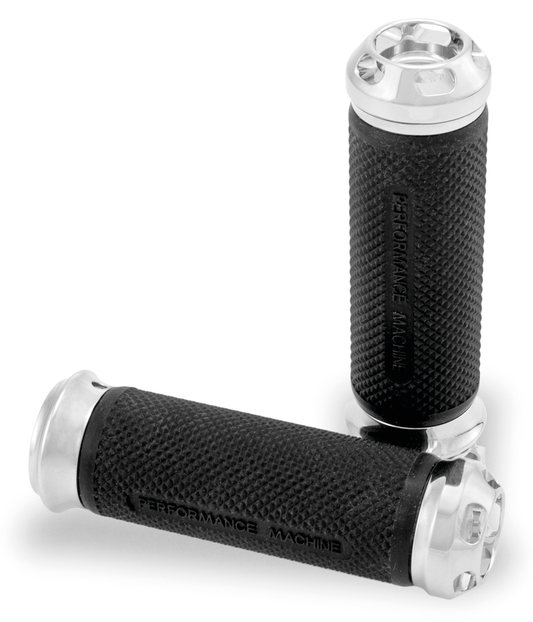 PM Apex cable grips Chrome