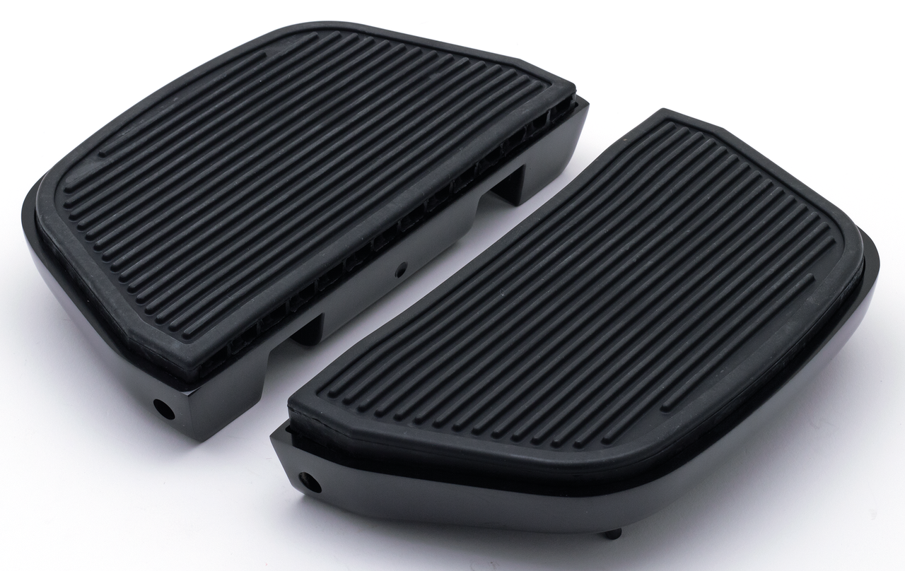 GZP Blk.passenger floorboard kit ribbed