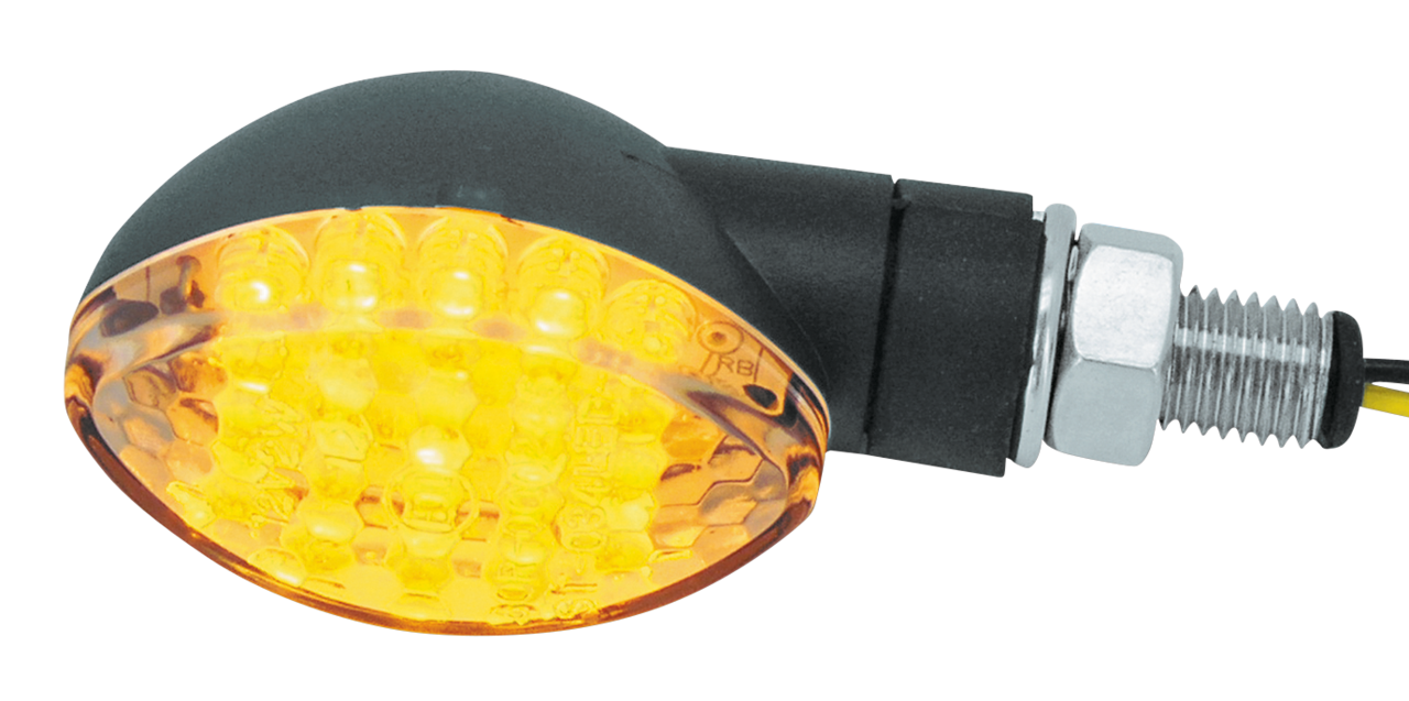 GZP Blk LED turn signals clear lens E-ap