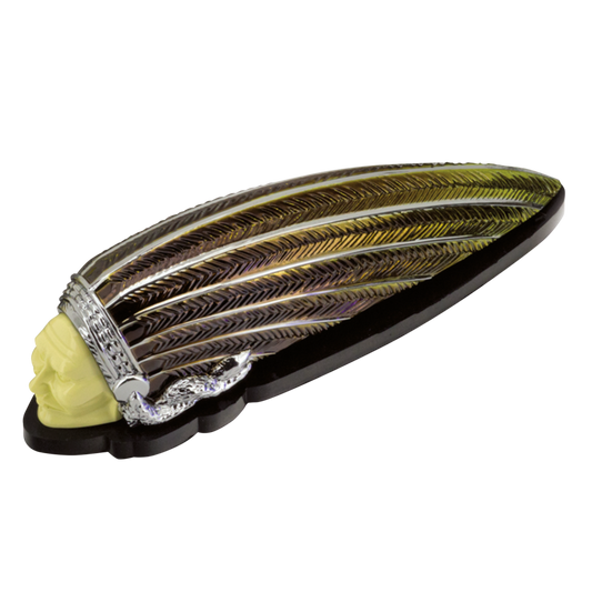 GZP Gold Indian fender light Ivory lens
