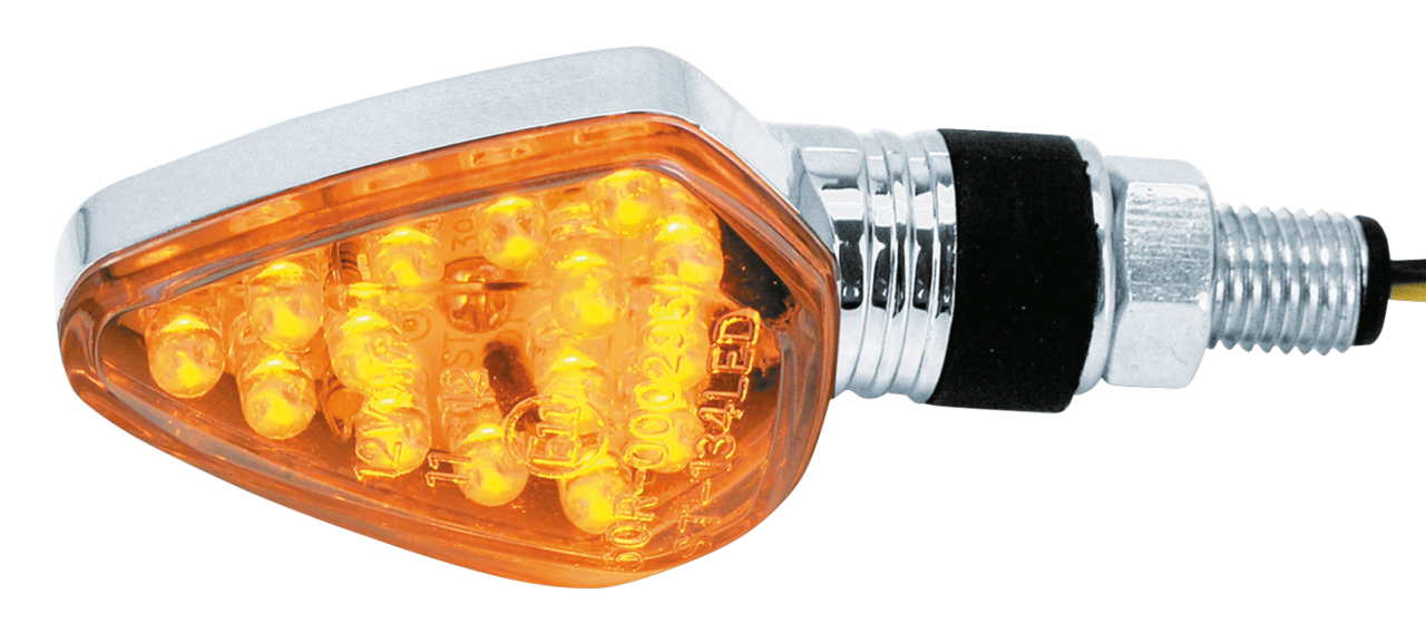 GZP Chrome LED turnsignals E-approved pa