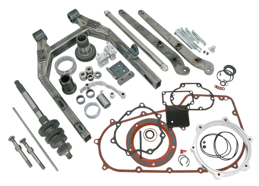 Wide Ass swingarm kit raw FXD06-17