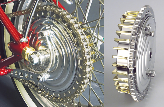 K-Tech rear Drum brake w/brass fins