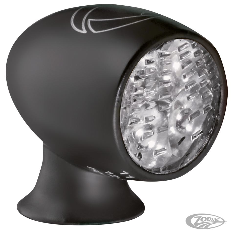 K'mann Atto RB Blk tail/brake clear vert