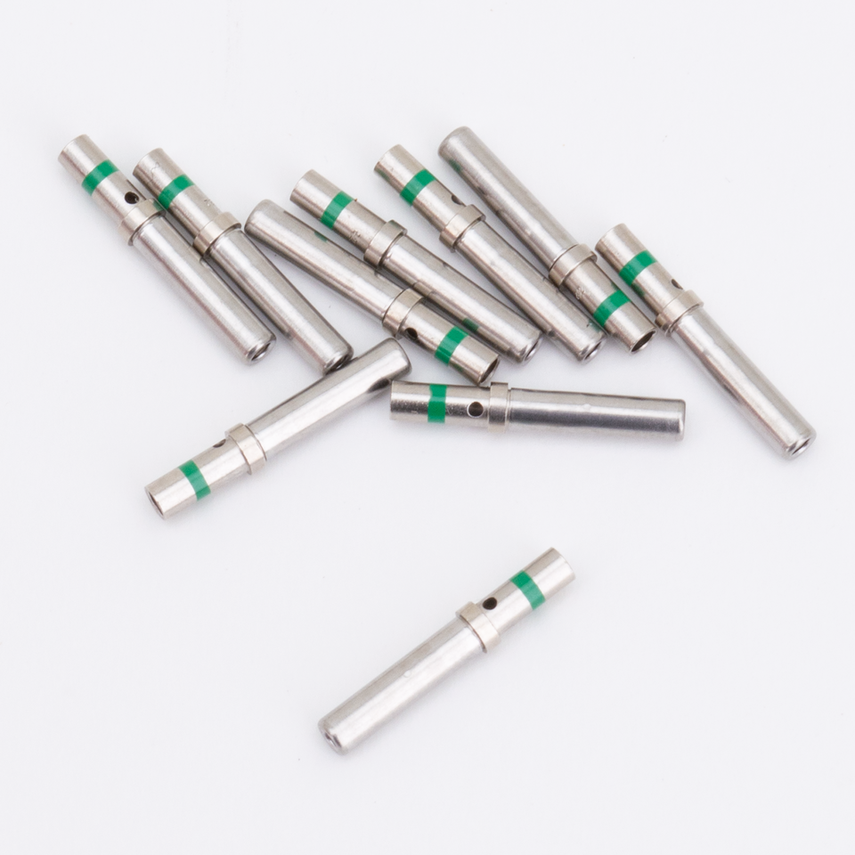 10pck Single socket contact 1,0 / 2,0 mm