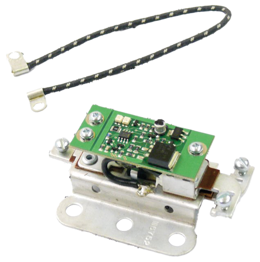 Elec. regulator 12V/2-brush relay style