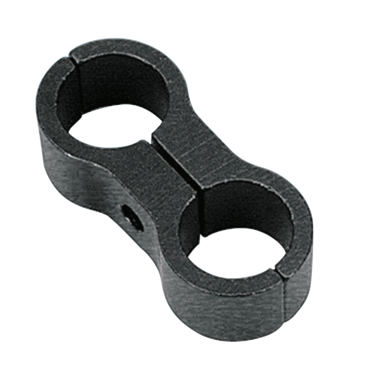 GZP Oil/Fuel line clamp black anodize