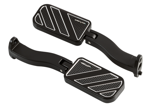 Stripes PA Floorboards Black Anodized