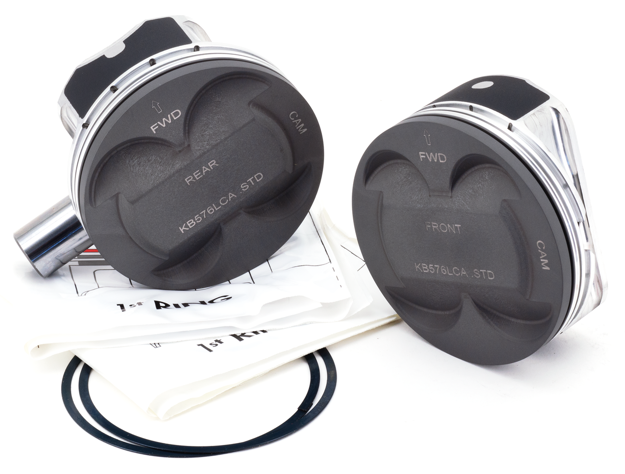 KB Forged Pistons 107 to 124cu .STD