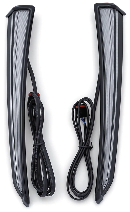 Blk Fang Lower Fairing Lights FLH/T14-Up