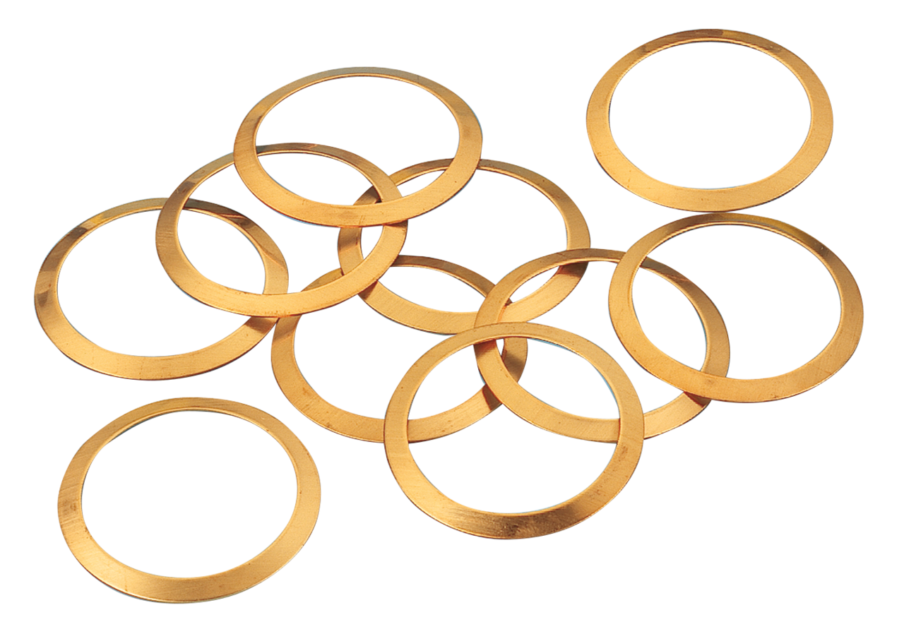 10pck Copper gasket muffler clamp 85-94