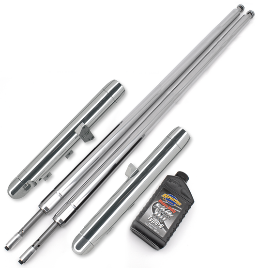 Naked Bubba fork legs 16" over stock le