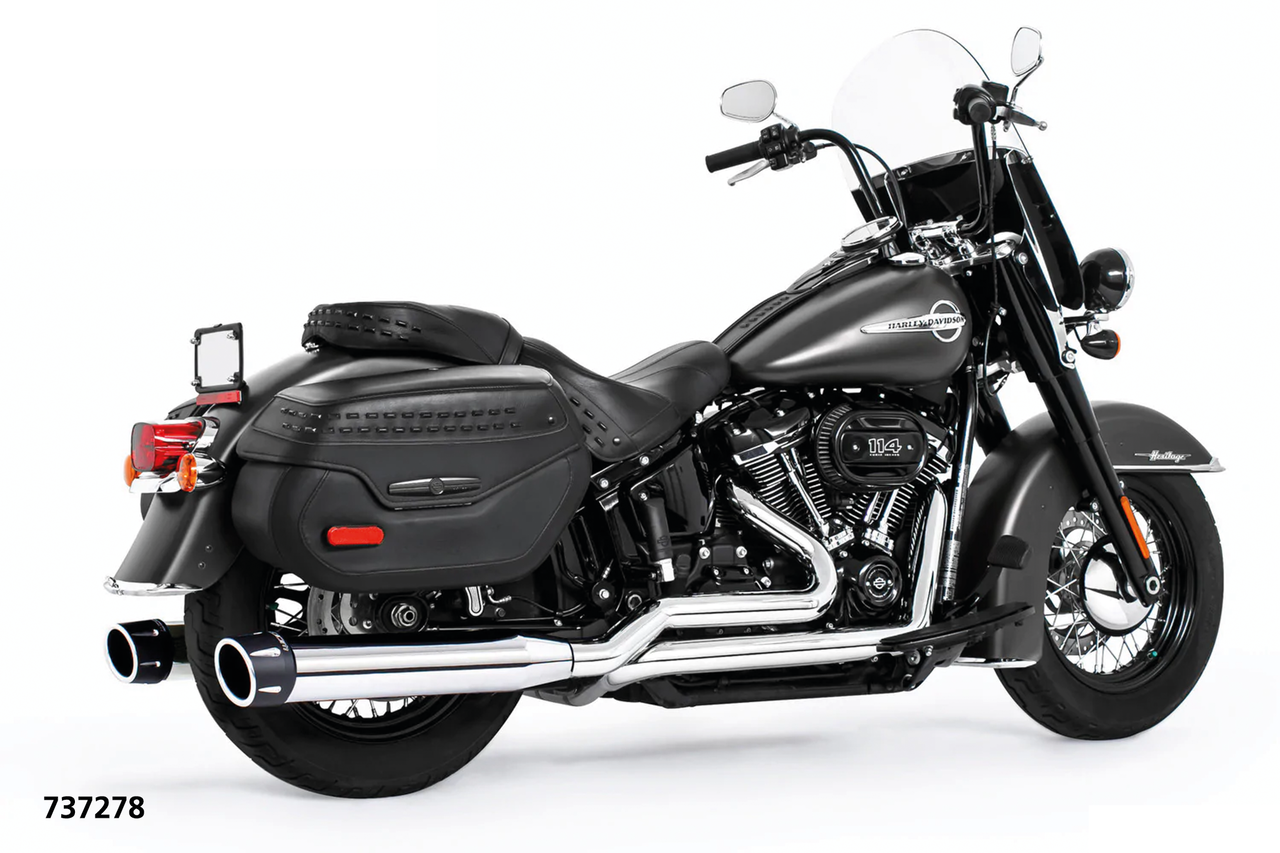 4.5" COMBAT TRUE-DUALS ST18-up Ch/Blk