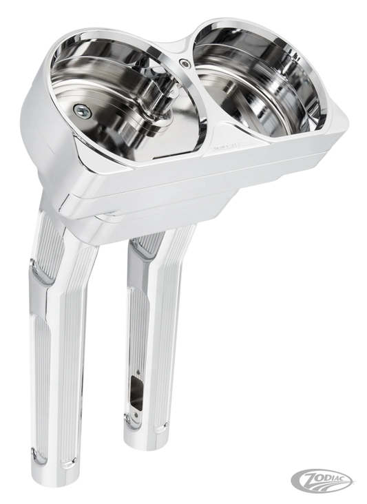 Method Kickback Risers Chrome FLTR15-Up