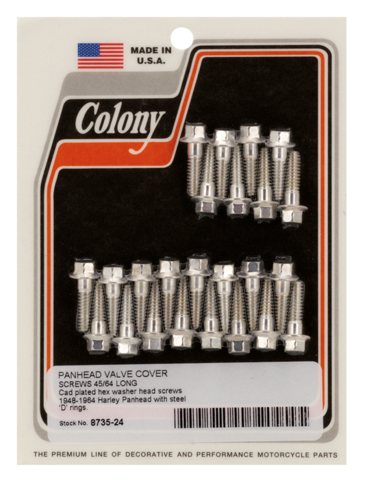 Colony valve cover screws BT48-50 WhiPl