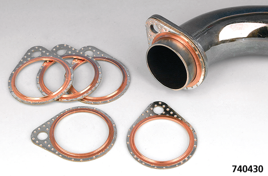 10pck Steelcore exhaust gasket 68-84