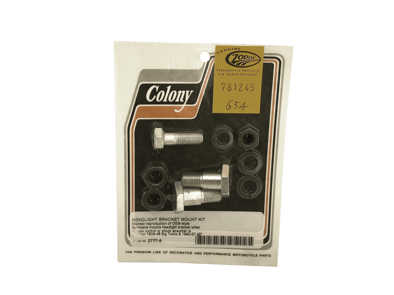 Headlight bracket mounting kit 36-48 WhP