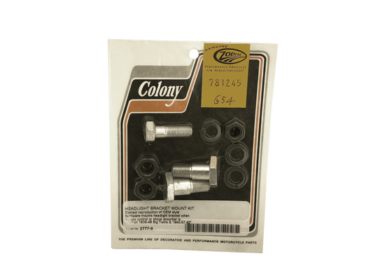 Headlight bracket mounting kit 36-48 WhP