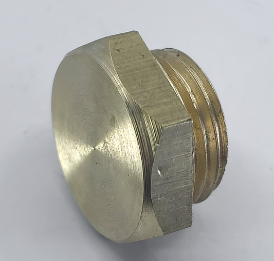 cap, bowl, all sidevalves, plain brass