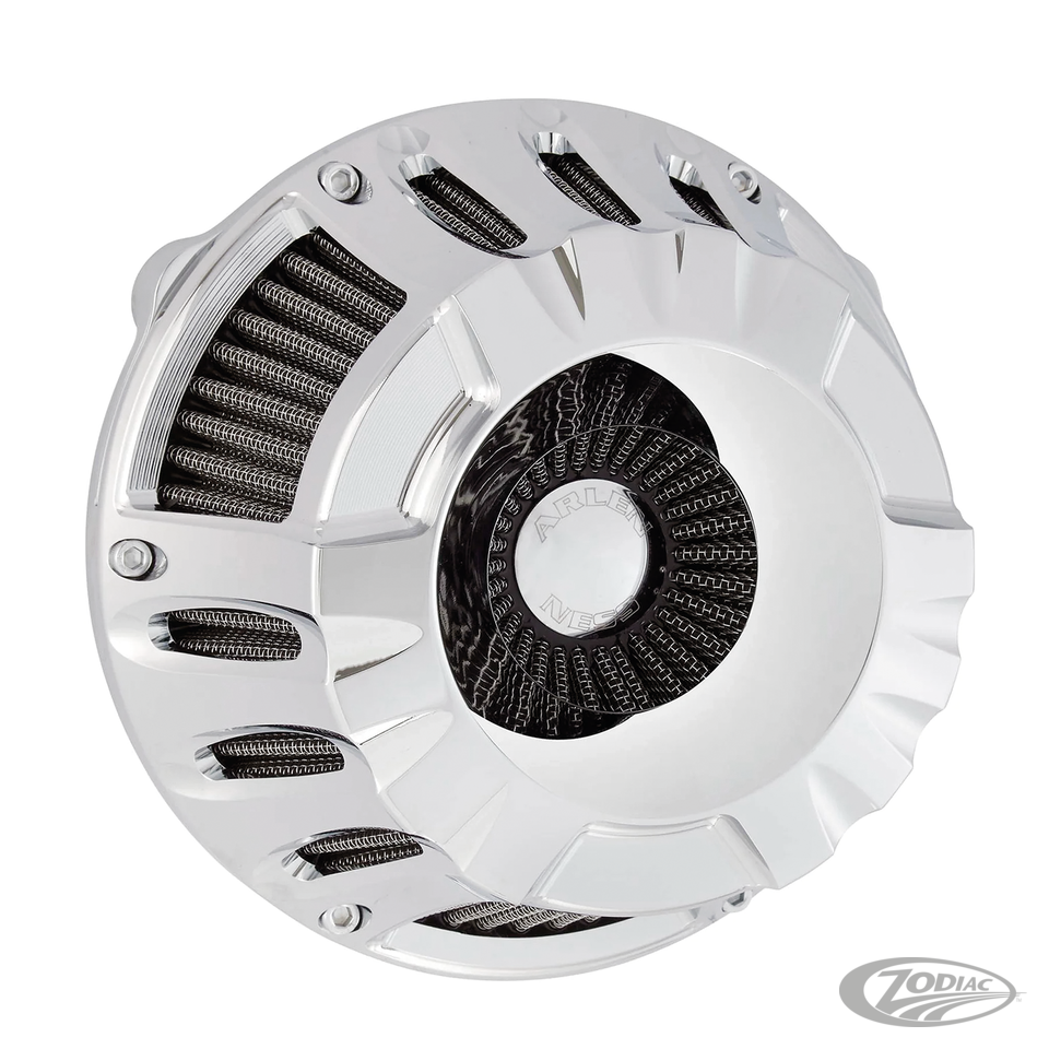 DEEP CUT INVERTED A/C XL88-UP CHROME