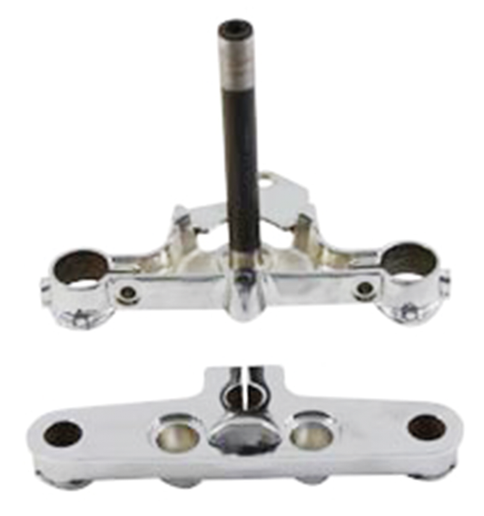 Triple tree set 41mm FLST86-99 chrome US