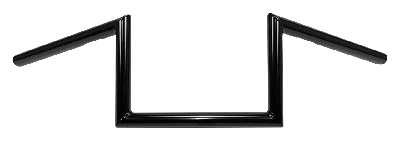 1" Handlebars Square 7" BLK dimpled