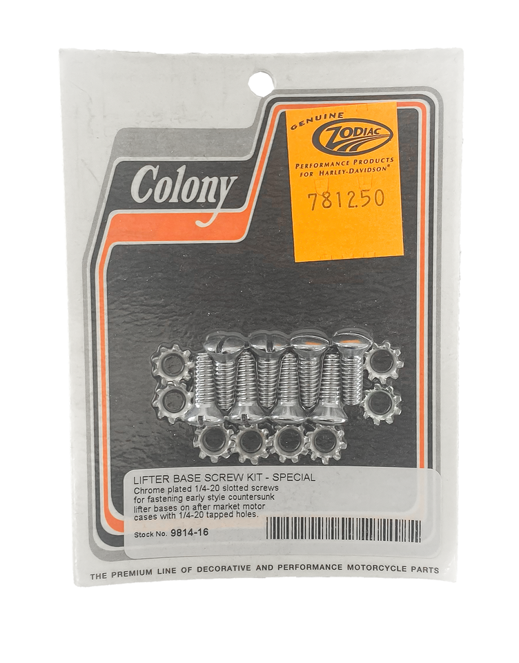 Lifter base screws BT36-53 aftermrkt chr