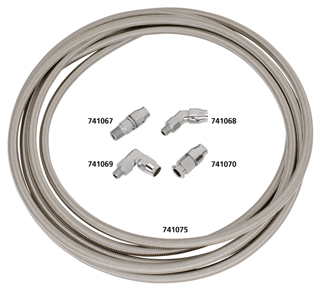 Goodridge connector 1/8-27 NPT 45dgr