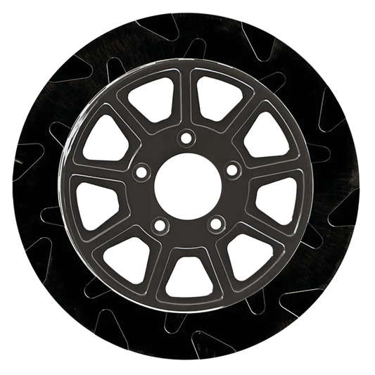 FR Smooth 11.8"x5mm BL/BL 9-Spoke