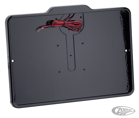 DMP License Frame DK Gloss Black