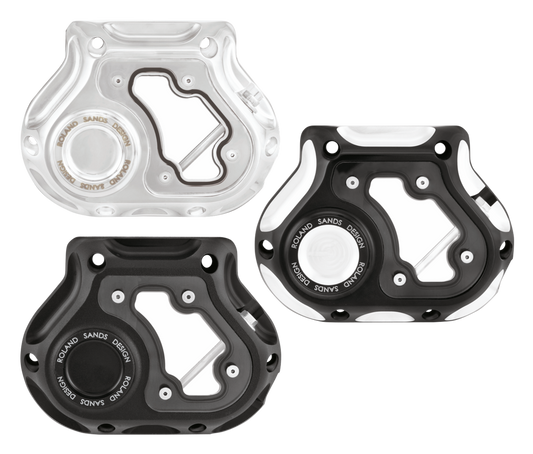 RSD CLUTCH COVER 6SPD CLARITY BLCK OPS