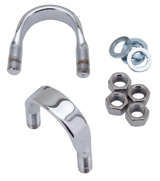 U-BOLT fr guard w/ nuts set of 2 WL CHR