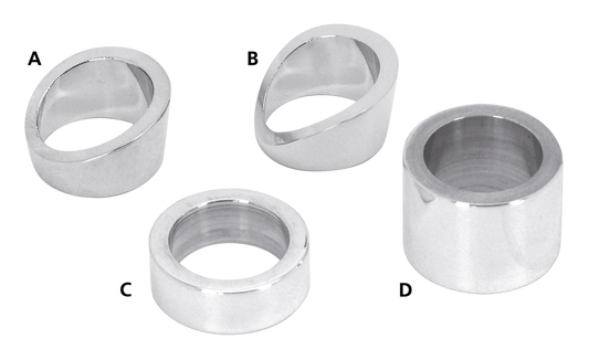 PM chrome hydr clutch side spacer