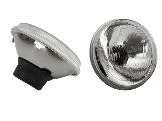 GZP Headlight unit H4 W/O bulb 5.50"