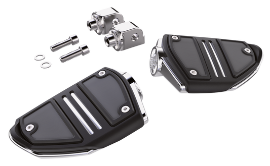 Twin Rail passenger pegs ST18-up Chrome