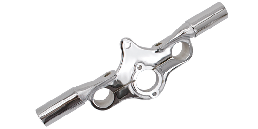 Chr triple clamp for risers OFFSET sprng