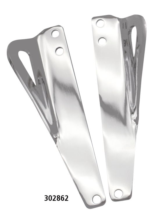 GZP chr tie-down bracket kit FLH/T95-13