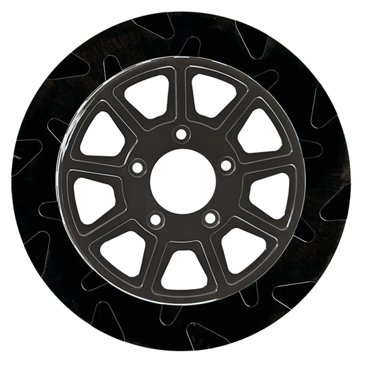 RR Smooth 11.5"x5mm BL/BL 9-Spoke