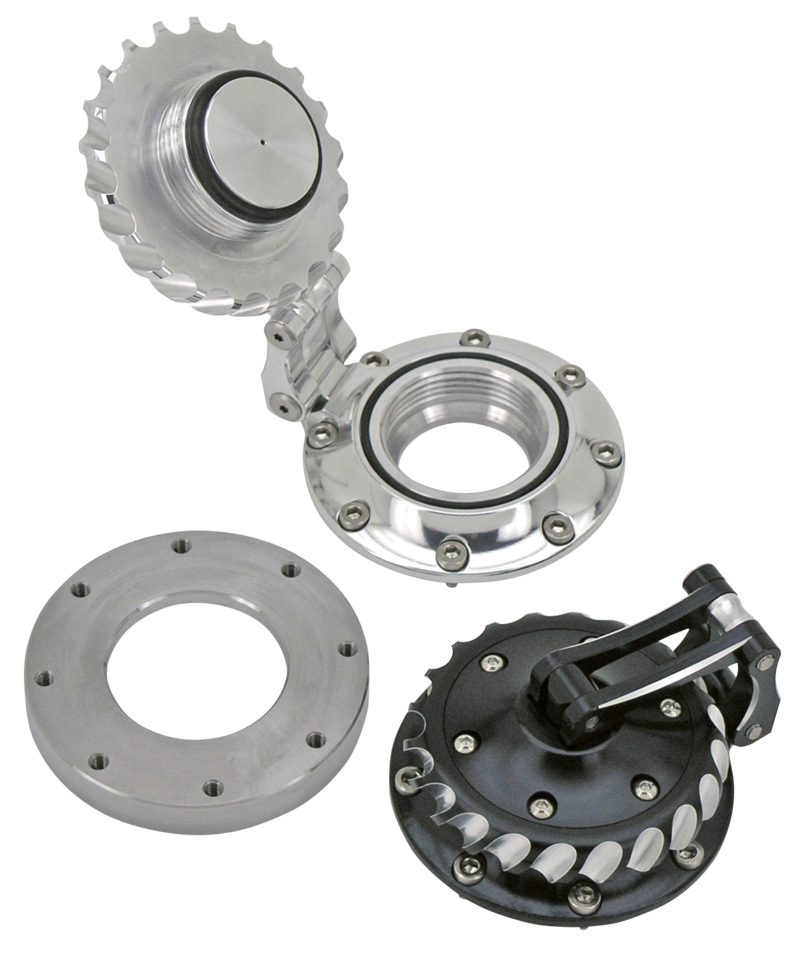 Weld base for Gas cap Aluminum