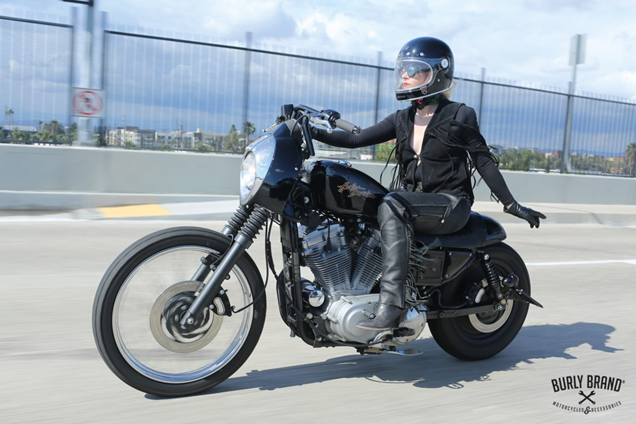 Burly the Jim bar 9" chrome