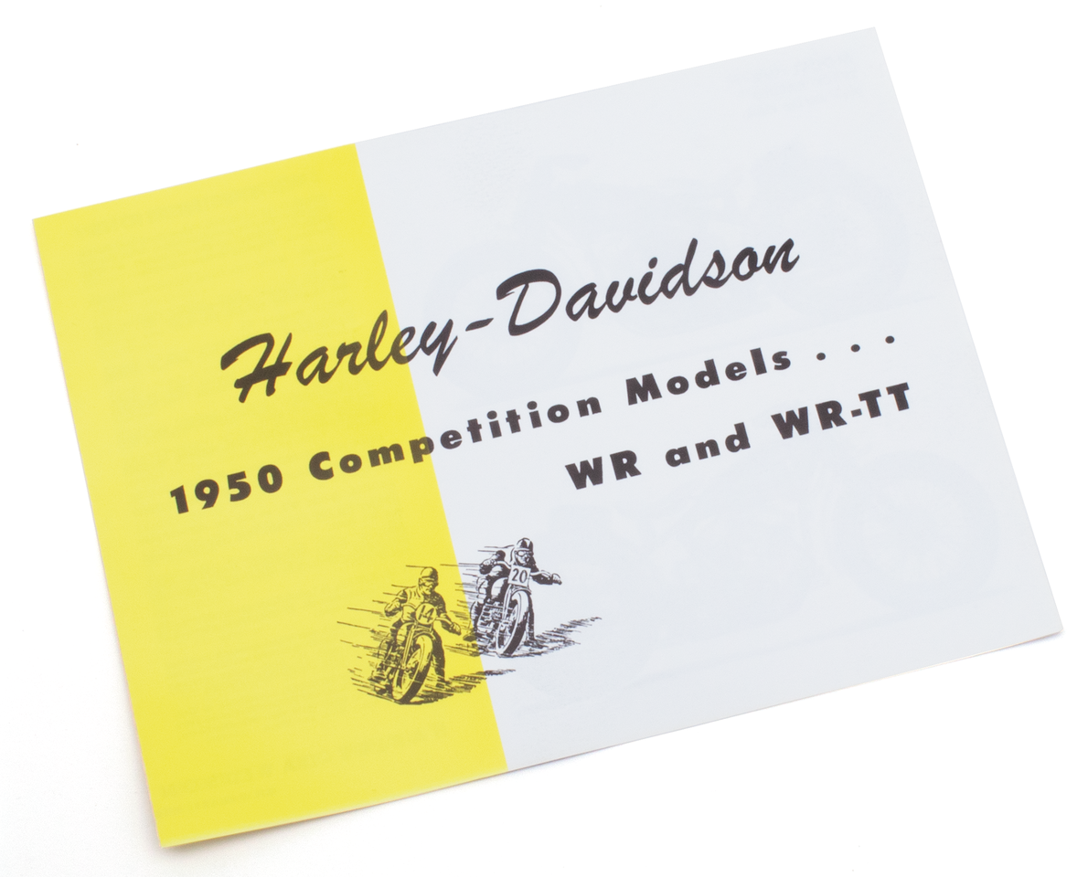 Race Folder Competition Models 1950