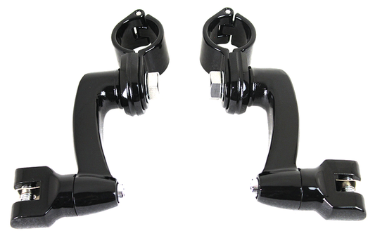 Highway Bar Peg Mounts Black