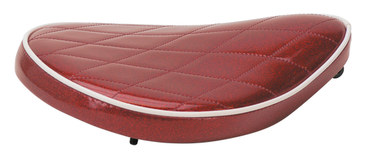 Solo seat small uni mount Red metalflake